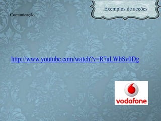 Comunicação
http://www.youtube.com/watch?v=R7aLWbSv0Dg
 