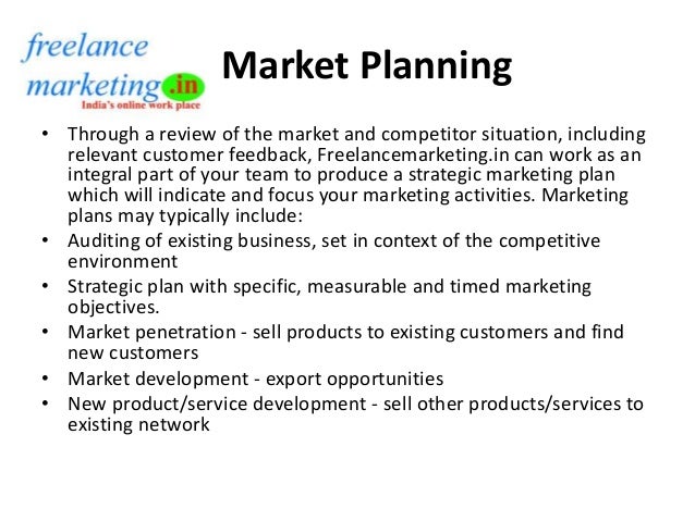 freelance marketing work