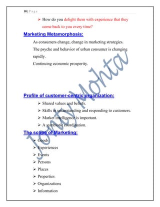 marketing management