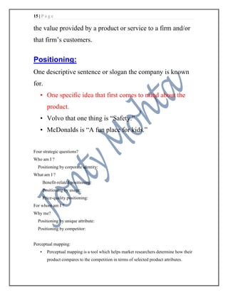 marketing management