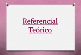 Referencial
 Teórico
 