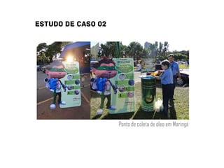 Ponto de coleta de óleo em Maringá
 