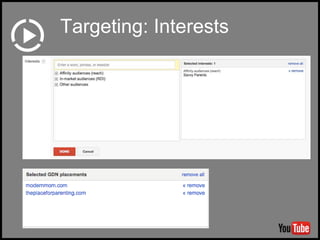 Targeting: Interests
 