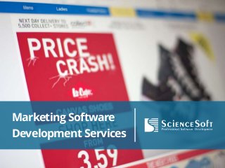 Marketing Software
Development Services
 