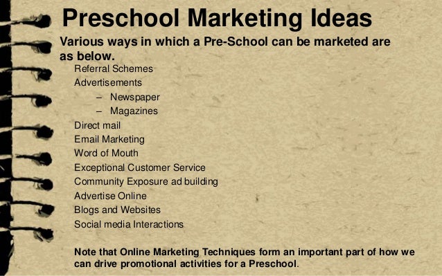 digital marketing for educational institutes preschool marketing ideas