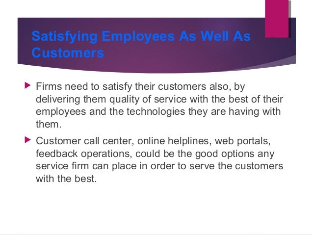 Marketing Strategies for Service Firms