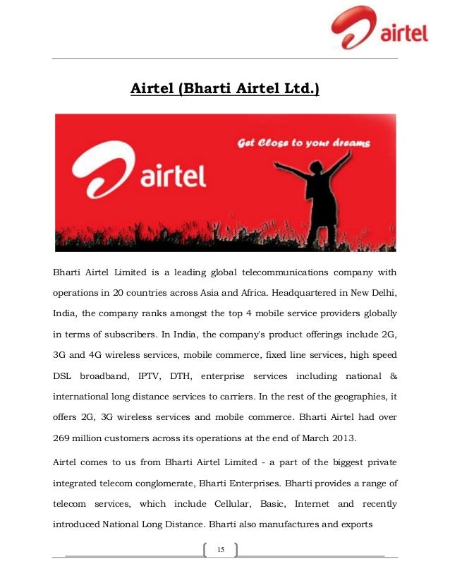 bharti airtel summer internship reports Better between bsnl and airtel for internship 2018 2019 which is better between bsnl and airtel for internship for electronics and communication students. bharti airtel summer internship reports Better between bsnl and airtel for internship 2018 2019 which is better between bsnl and airtel for internship for electronics and communication students.