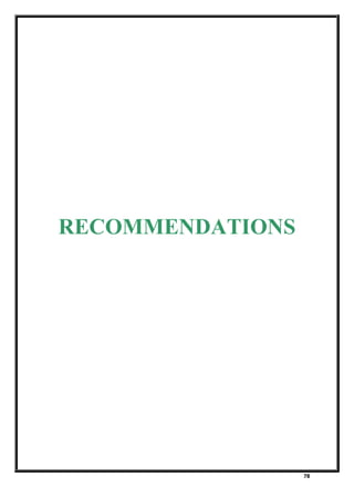 78
RECOMMENDATIONS
 