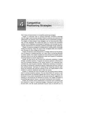 Marketing strategy and_competitive_positioning