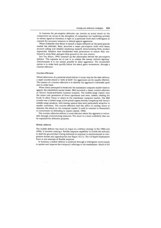 Marketing strategy and_competitive_positioning