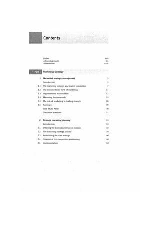 Marketing strategy and_competitive_positioning