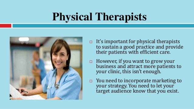 physical therapy marketing