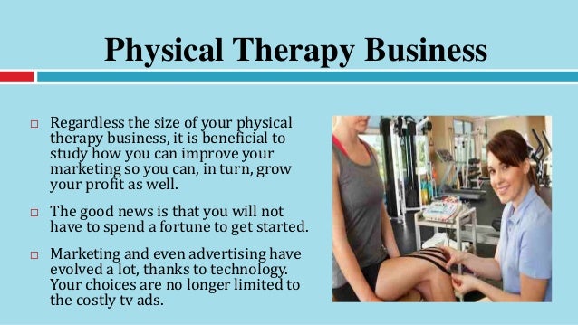 physical therapy marketing