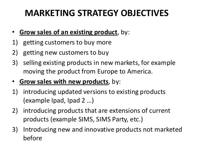 marketing budget example