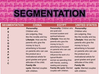 SEGMENTATION