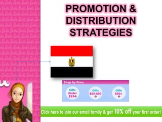 PROMOTION & DISTRIBUTION STRATEGIES