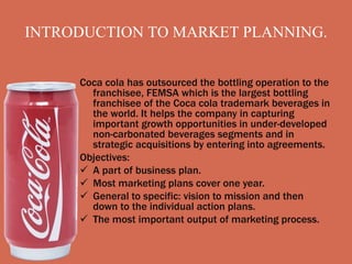 strategic objectives of coca cola