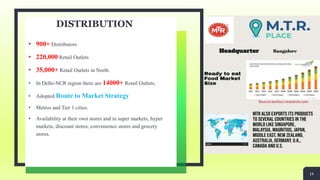 Marketing strategy of MTR PPTX