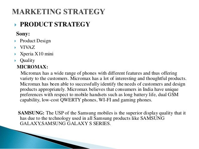 Samsung Mobile Marketing Strategy in India