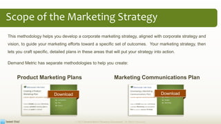 Scope of the Marketing Strategy
This methodology helps you develop a corporate marketing strategy, aligned with corporate ...