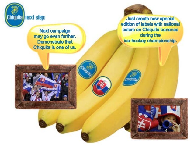 Marketing strategy proposal for Chiquita brand 2013