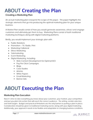 Marketing strategy to execution | PDF