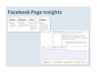 Facebook Page Insights
 