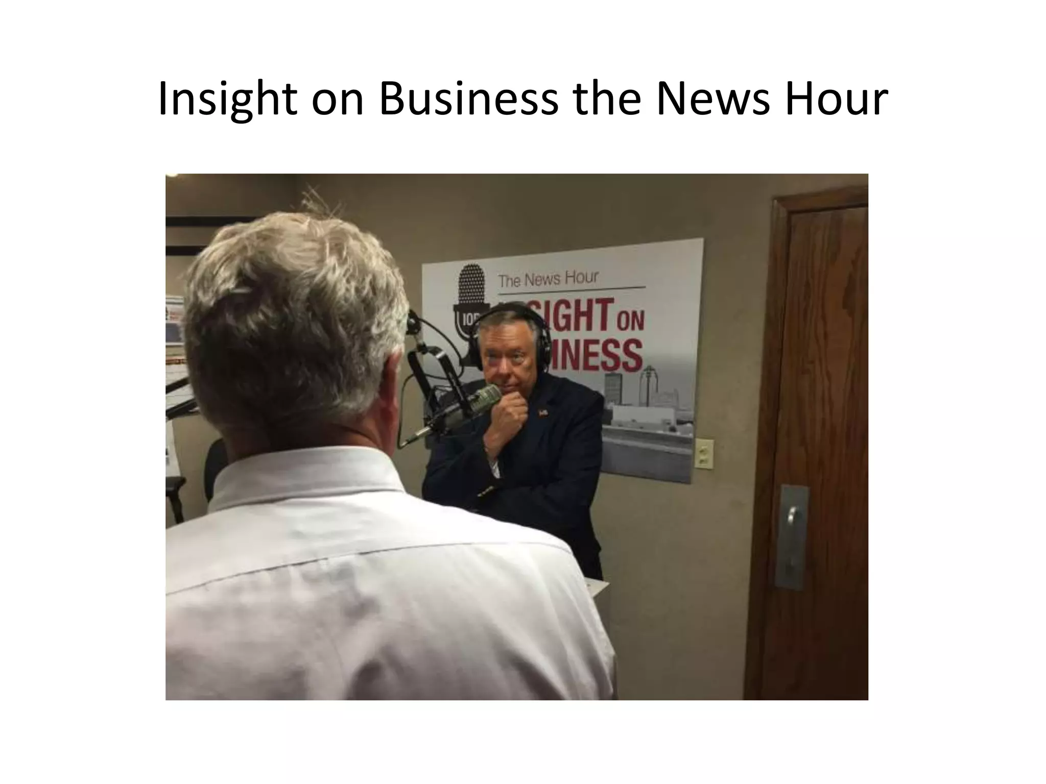 Insight on Business the News Hour