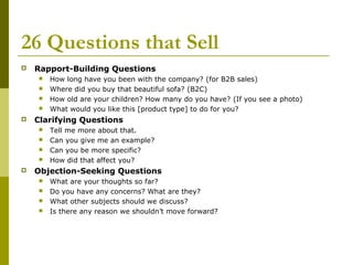 Marketing techniques & selling techniques