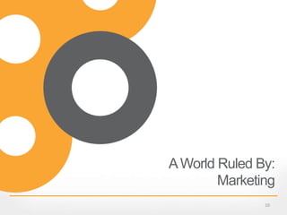 AWorld Ruled By:
Marketing
10
 