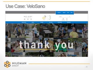 Use Case: VeloSano
23
 