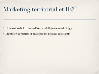 Marketing Territorial