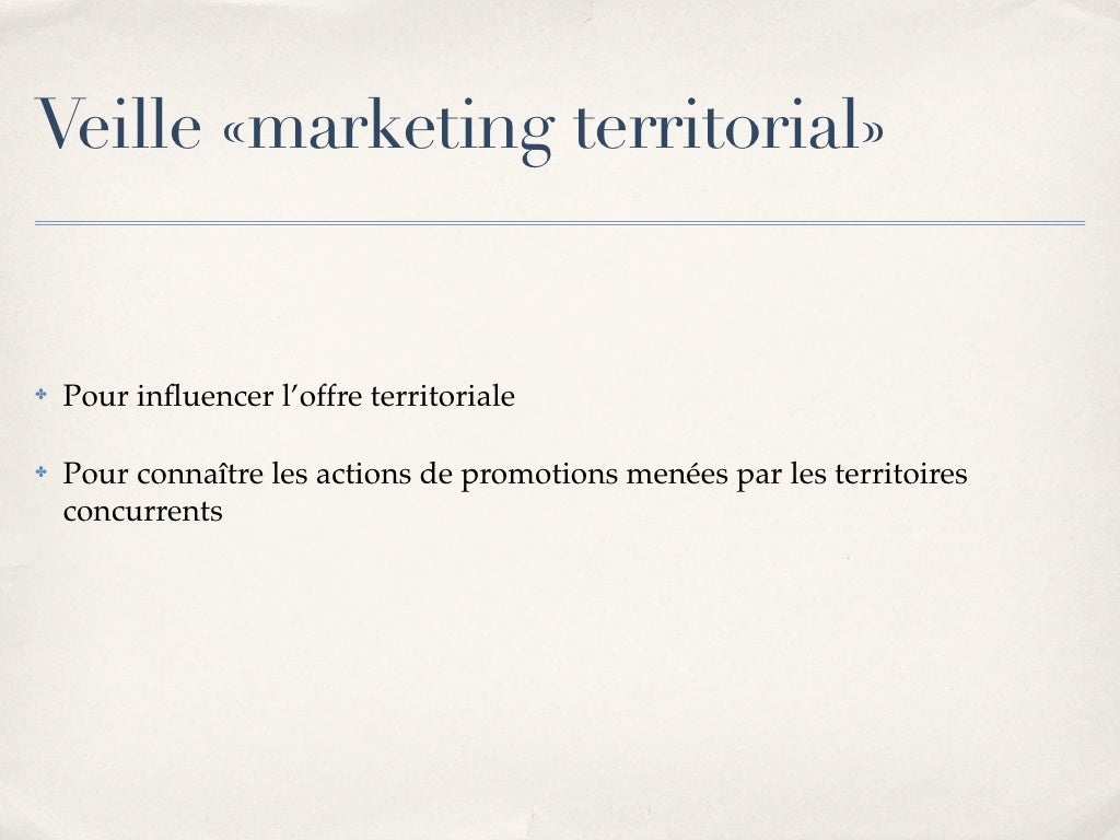 Marketing Territorial