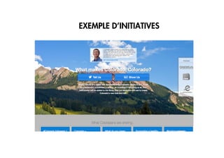 3/ APPROPRIATION
L’ANIMATION DE M
EXEMPLE D’INITIATIVES
 