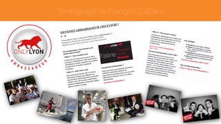 Témoignage de François Gaillard 
 