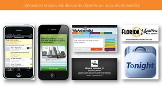 52 
Information et conquête directe de clientèle sur les outils de mobilité 
 
