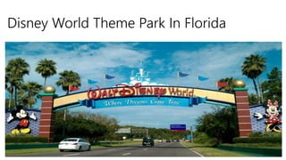 Disney World Theme Park In Florida
 