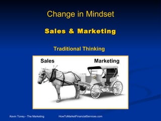 Sales & Marketing Marketing Sales Traditional Thinking Change in Mindset 