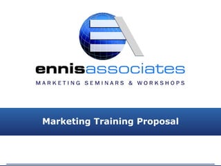 Marketing Training Proposal 