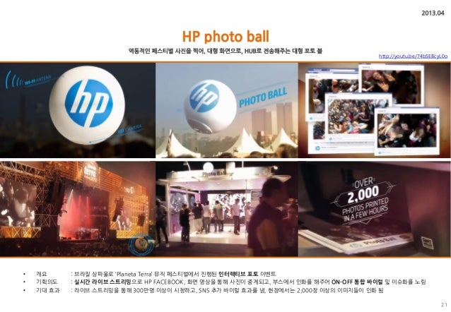 Marketing Trend 2013 해외성공사례 정리 by FM COMMUNICATIONS