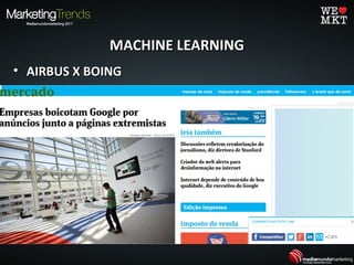 MACHINE LEARNINGMACHINE LEARNING
• AIRBUS X BOINGAIRBUS X BOING
 