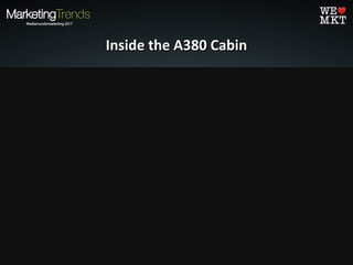 Inside the A380 CabinInside the A380 Cabin
 