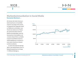 © Prof. Dr. Marcus Meyer | VICO Research & Consulting GmbH | 2010 9Markenkommunikation in Social Media - Existent?
Die Gre...