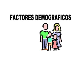 FACTORES DEMOGRAFICOS 