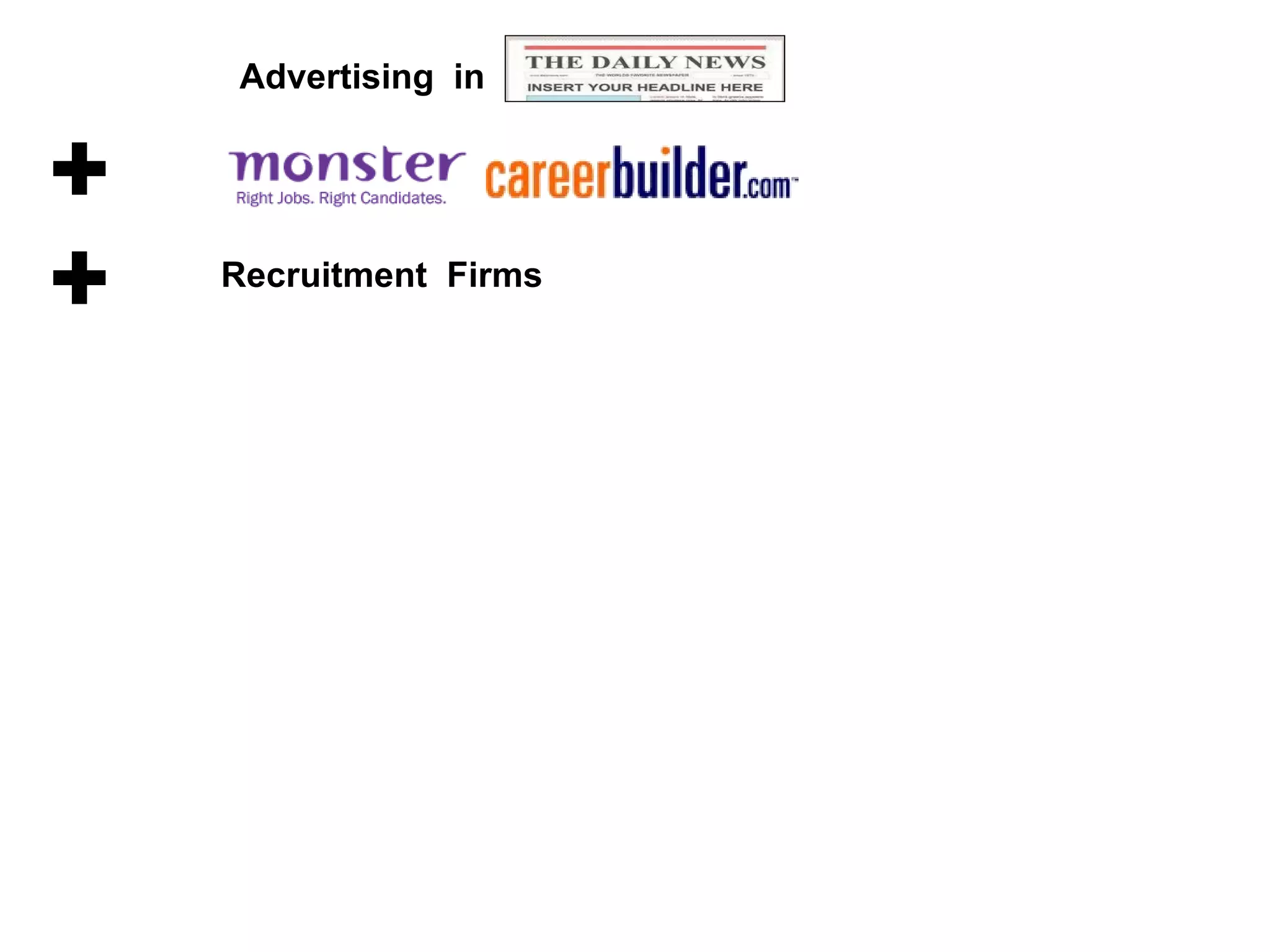 Recruitment  Firms Advertising  in 