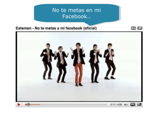 No te metas en mi Facebook.. 