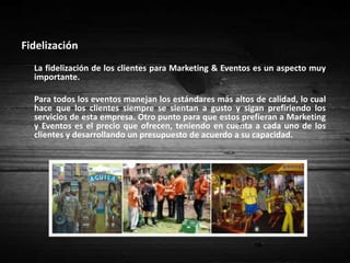 Marketing y eventos