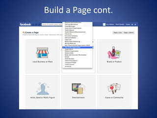 Build a Page cont.
 