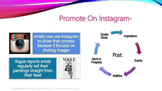 your own pins will be seen 13 promote on instagram artists now use - how to use instagram to build a following for your art emptyeasel com