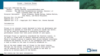 (screenshot ftrace repo)
 